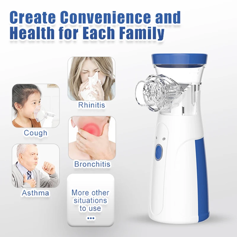Rechargeable Portable Nebulizer for Kids & Adults