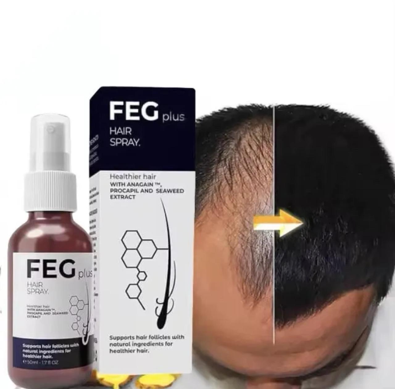 FEG Plus Hair & Beard Regrowth Spray 50ml