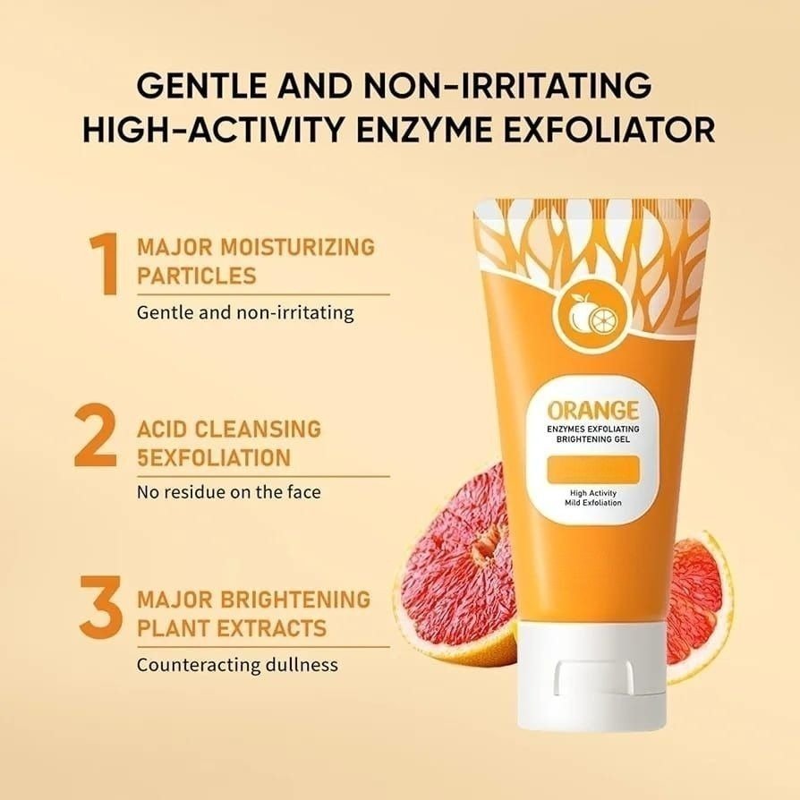 Original Orange Exfoliating Whitening Gel (Pack of 2) - UJ Discount Bazar