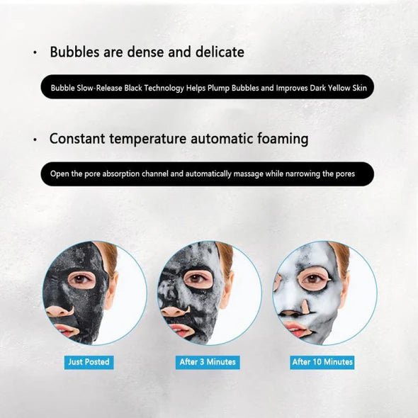 IMAGES Amino Acid Bamboo Charcoal Bubble Face Sheet Mask 25g - UJ Discount Bazar