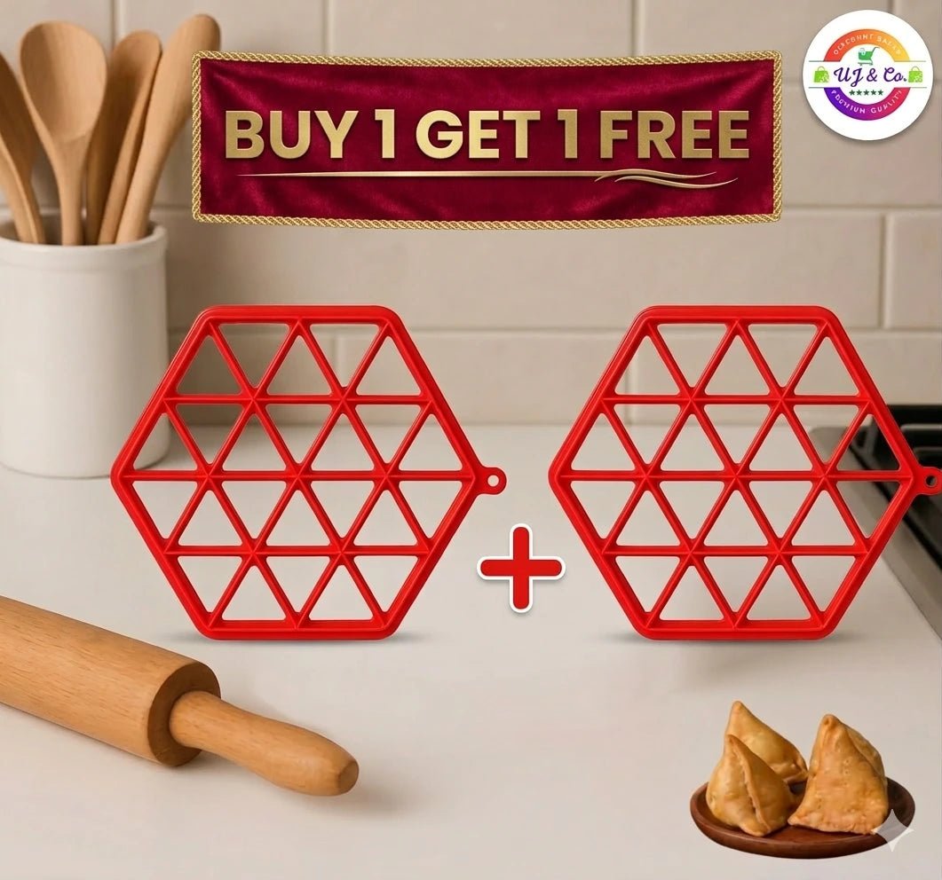 24 in 1 Unbreakable Samosa Maker (Pack of 2) - UJ Discount Bazar