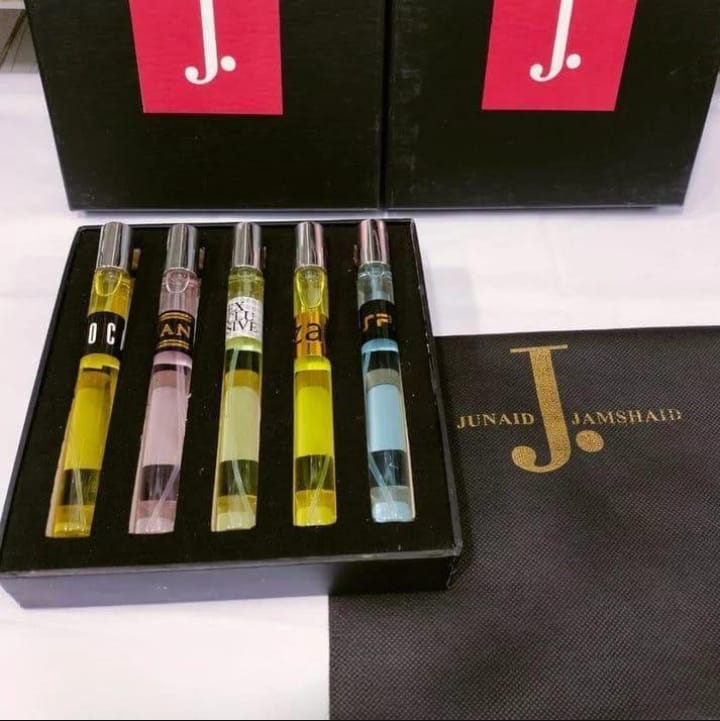 Long Lasting Unisex Perfume Pack of 5