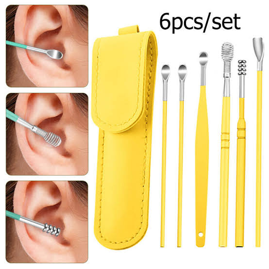 Ear Wax Cleaner Tool Kit – Set Of 6 Pieces Buy 1 Get 1 Free