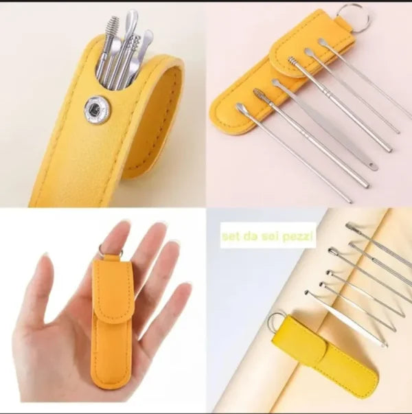 Ear Wax Cleaner Tool Kit – Set Of 6 Pieces Buy 1 Get 1 Free