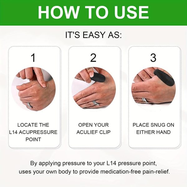 Sugar Control LI4 Acupressure Point Clip for Diabetes | BUY 1 GET 1 FREE