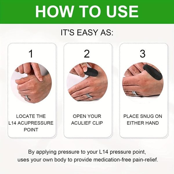Sugar Control LI4 Acupressure Point Clip for Diabetes | BUY 1 GET 1 FREE - UJ Discount Bazar